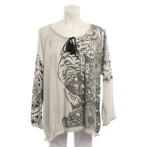 Bluse, in Grau, Viskose, Grace