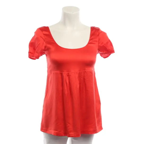 Shirt, in Red, Silk, Closed