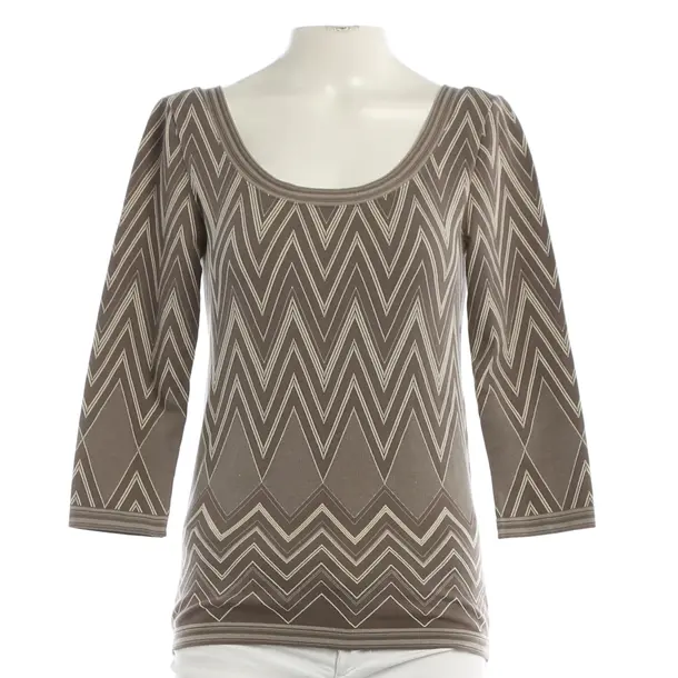 Longsleeve, in Braun, Baumwolle, Wolford
