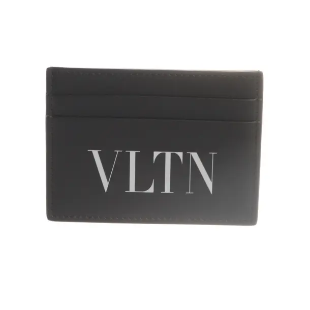 Kartenetui, in Schwarz, Leder, Valentino