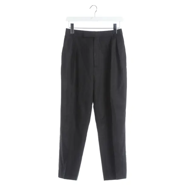 Pants, in Dark Gray, Wool, Céline