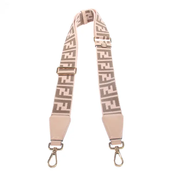 Shoulder Strap, in Light Pink, Cotton, Fendi