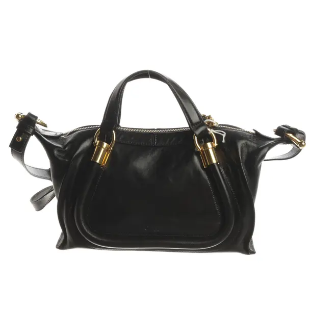 Handbag, in Black, Leather, Chloé