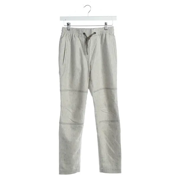 Hose, in Beige, Wolle, Brunello Cucinelli