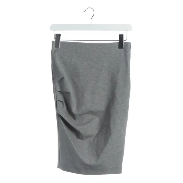 Skirt, in Gray, Cotton, Unger