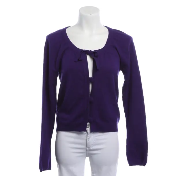 Strickjacke, in Lila, Kaschmir, FTC Cashmere