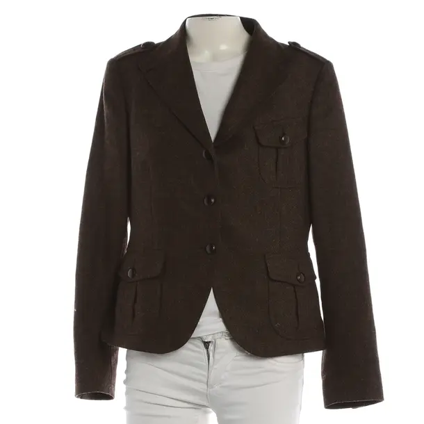 Blazer, in Dunkelbraun, Wolle, Tagliatore