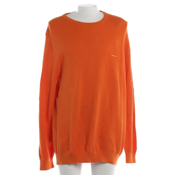 Jumper, in Orange, Cotton, Gant