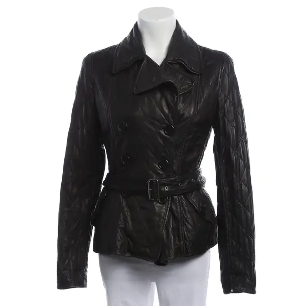 Giacca in pelle, in Nero, Pelle, Burberry Londra