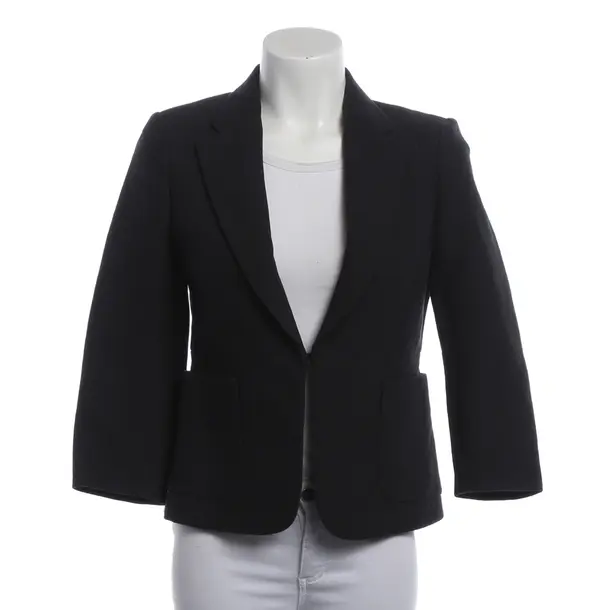 Blazer, in Dunkelgrau, Baumwolle, Maje