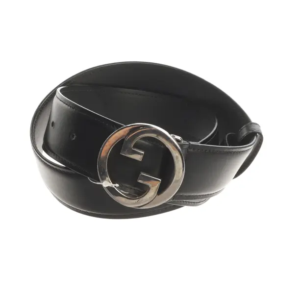 Belt, in Black, Leather, Gucci