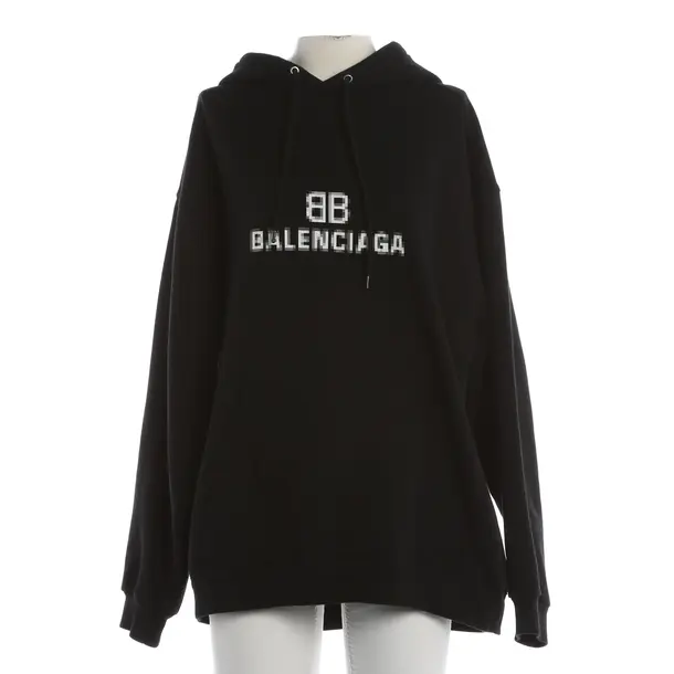 Hoodie, in Black, Cotton, Balenciaga