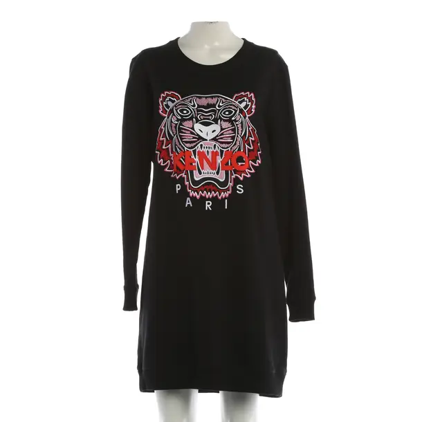 Dress, in Black, Cotton, Kenzo