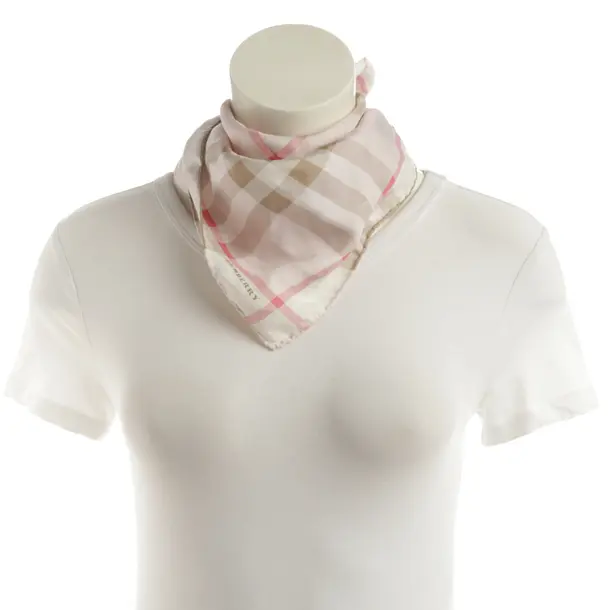Shawl, in Multicolored, Silk, Burberry London