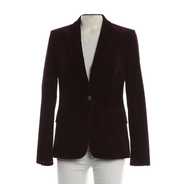 Blazer, in Bordeaux, Cotone, Hugo Boss Etichetta Nera