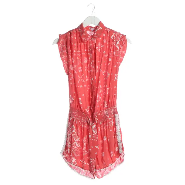 Jumpsuit, in Hellrot, Viskose, Poupette St. Barth