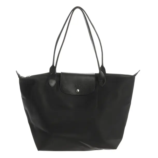 Schultertasche, in Schwarz, Polyamid, Longchamp