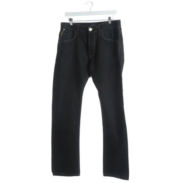 Straight Fit Jeans, in Dark Gray, Cotton, Armani Jeans