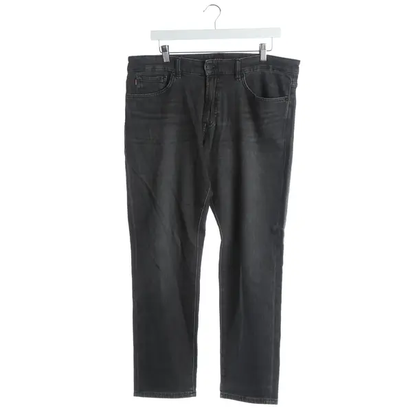 Straight Fit Jeans, in Gray, Cotton, Hugo Boss Orange