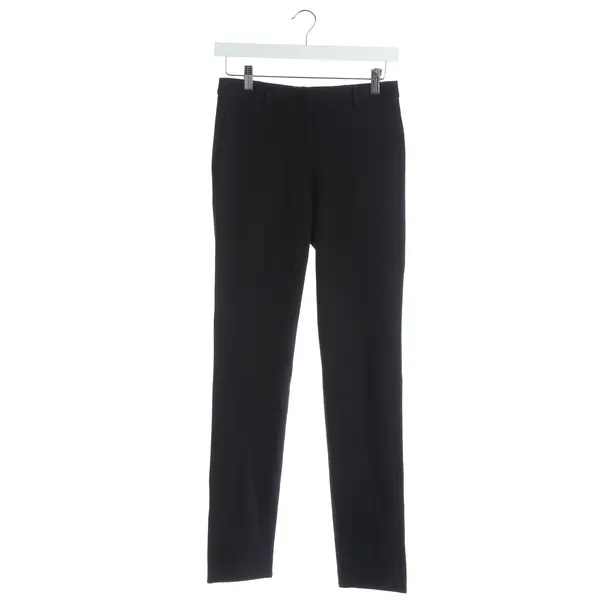 Pants, in Navy, Viscose, Jil Sander