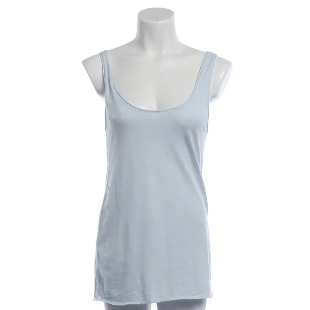 Top, in Light Blue, Cotton, Juvia