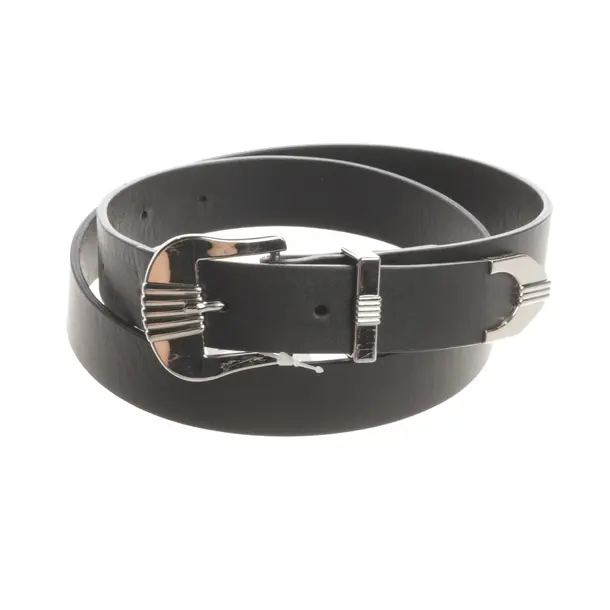 Belt, in Black, Leather, Anine Bing