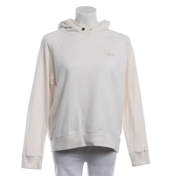 Hoodie, in Cream, Baumwolle, Mos Mosh