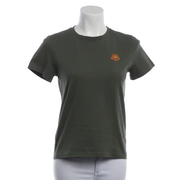 Shirt, in Dark Green, Cotton, Kenzo