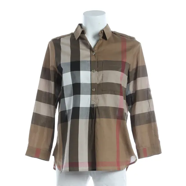 Bluse, in Mehrfarbig, Baumwolle, Burberry London