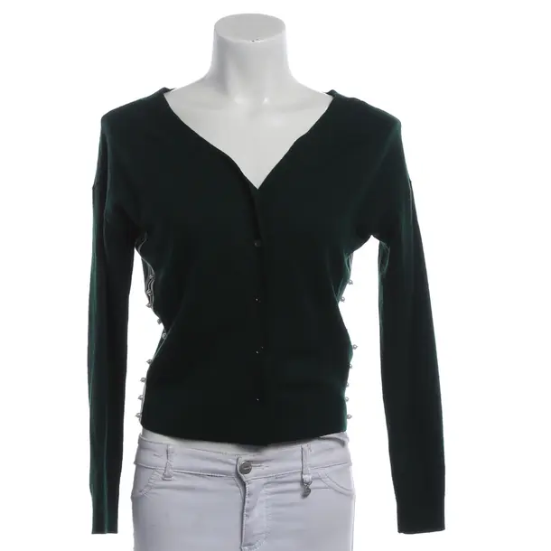 Cardigan, in Green, Wool, Dorothee Schumacher