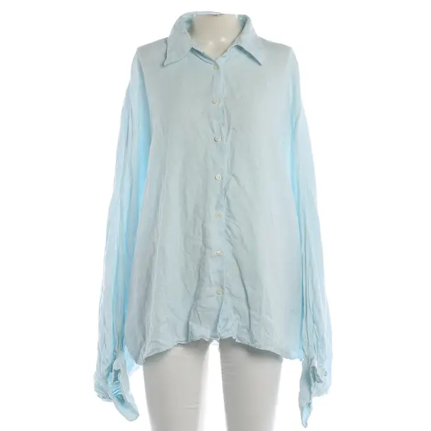 Bluse, in Hellblau, Baumwolle, SoSue