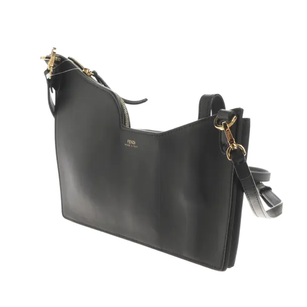 Shoulder Bag, in Black, Leder, Fendi