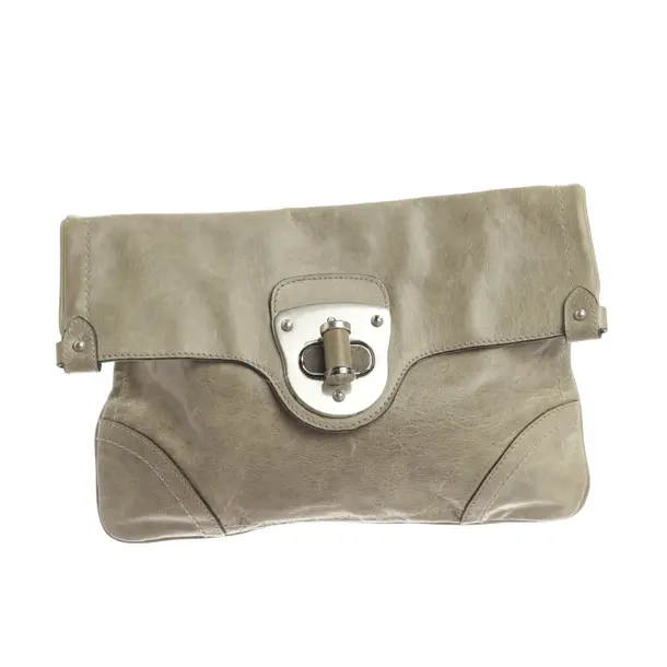 Pochette, in Grigio, Pelle, Alexander McQueen