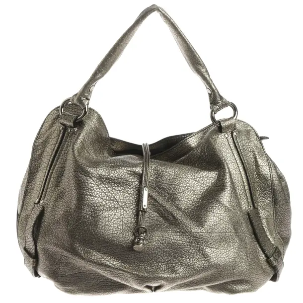 Schultertasche, in Gold, Leder, Céline