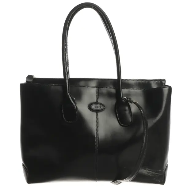 Shoulder Bag, in Black, Leder, Tod´s
