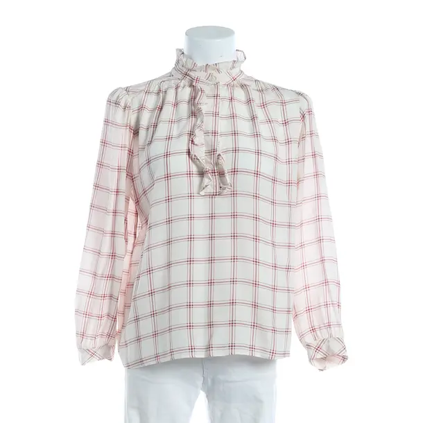 Blouse, in Beige, Baumwolle, Closed