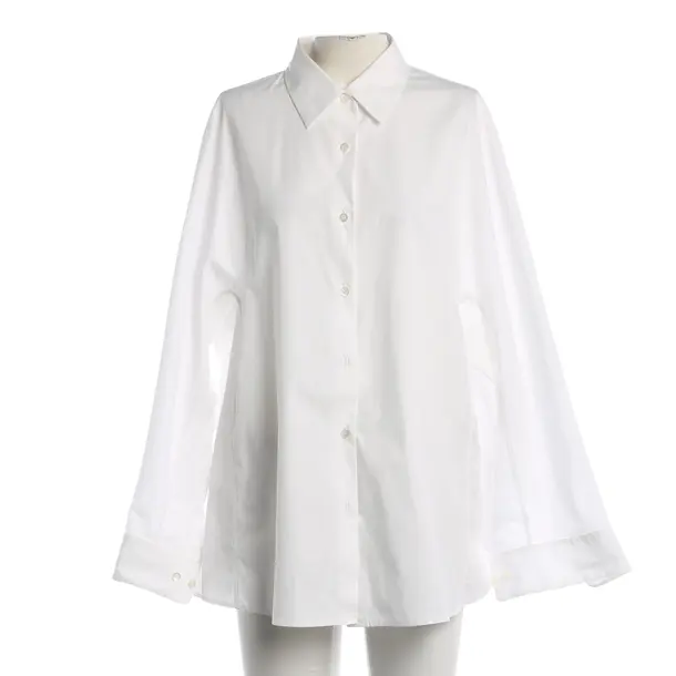 Blouse, in White, Baumwolle, Dries van Noten
