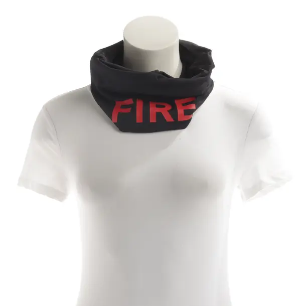 Scarf, in Black, Polyester, Bogner Fire and Ice