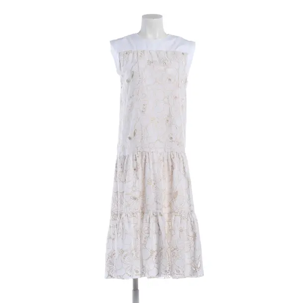 Dress, in White, Viscose, See by Chloé