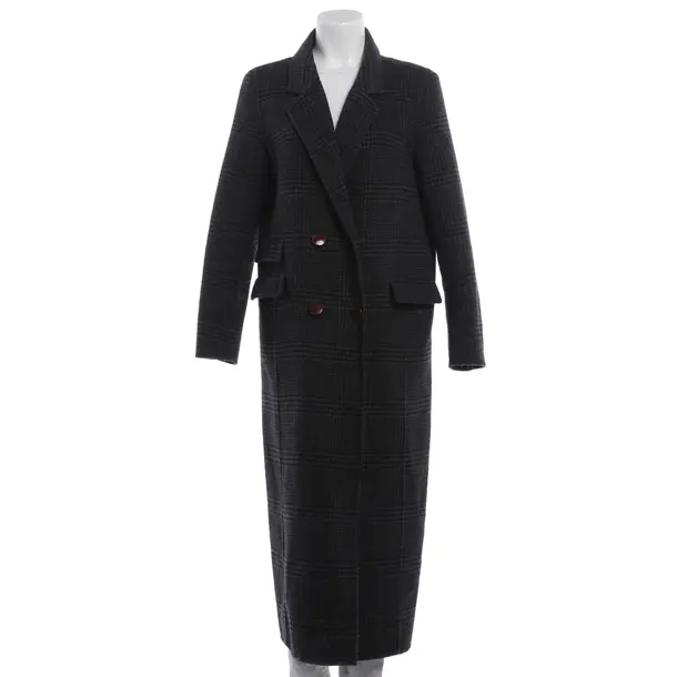 Cappotto mezza stagione, in Grigio, Lana, Ganni