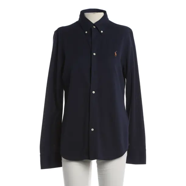 Bluse, in Navy, Baumwolle, Polo Ralph Lauren