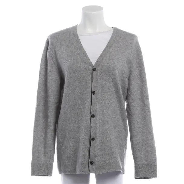 Cardigan, in Grigio, Lana, Chiuso