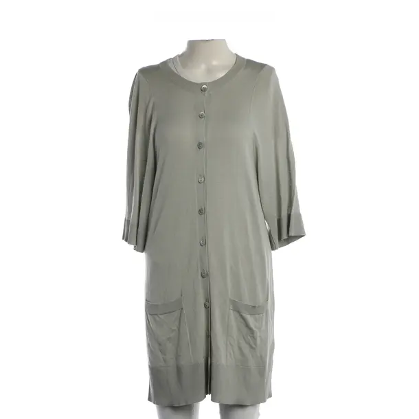 Cardigan, in Gray, Silk, Steffen Schraut