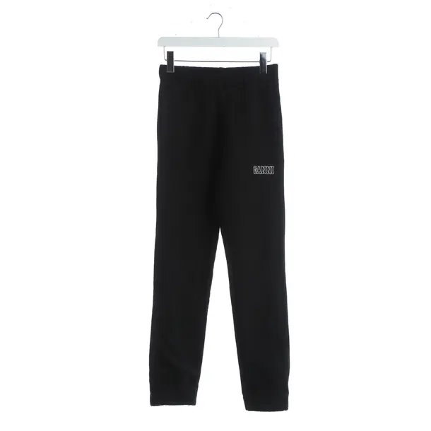 Sweatpants, in Black, Baumwolle, Ganni