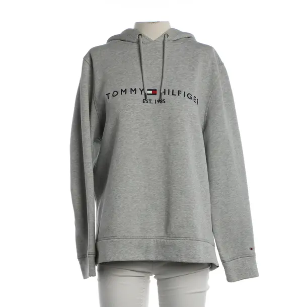 Hoodie, in Gray, Baumwolle, Tommy Hilfiger