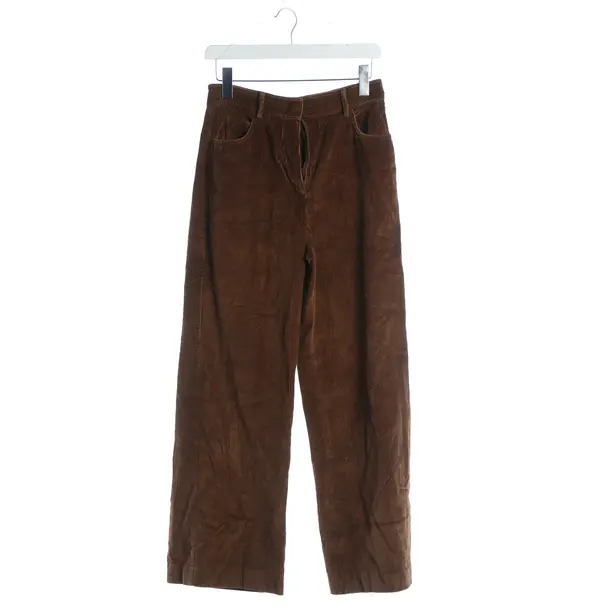Pantaloni, in Marrone, Cotone, Max Mara