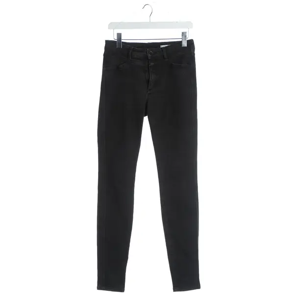 Jeans slim fit, in Grigio scuro, Cotone, Chiuso