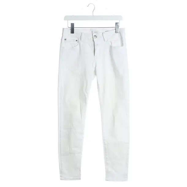 Slim Fit Jeans, in White, Cotton, Closed