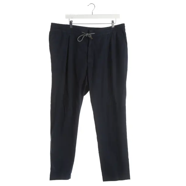 Hose, in Navy, Baumwolle, Brunello Cucinelli