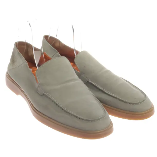 Loafers, in Light Green, Santoni